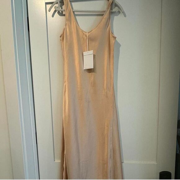 Acne-studios Women's Tan and Pink Dress - Picture 2 of 2